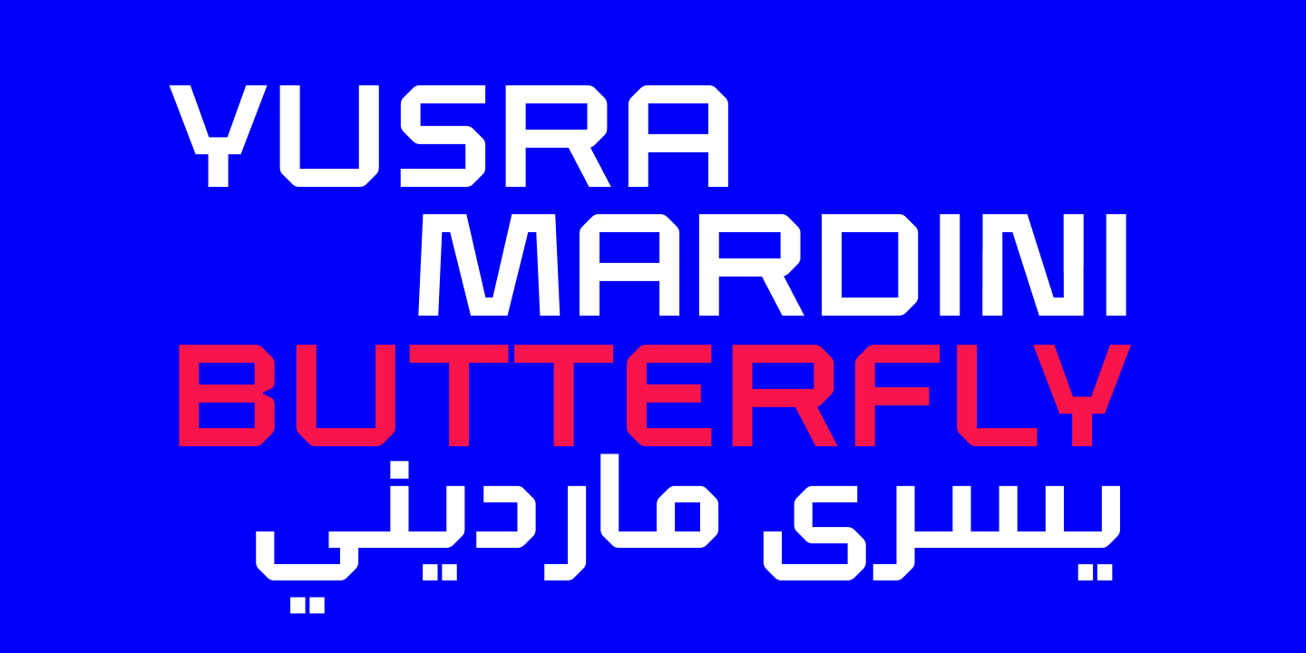 Пример шрифта Klapt Arabic Medium
